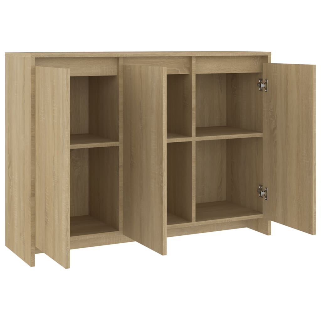 vidaXL Sideboard | Sonoma Oak | Engineered Wood | Medium | Sideboard