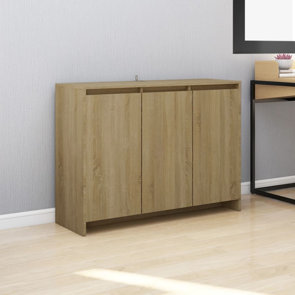 vidaXL Sideboard | Sonoma Oak | Engineered Wood | Medium | Sideboard