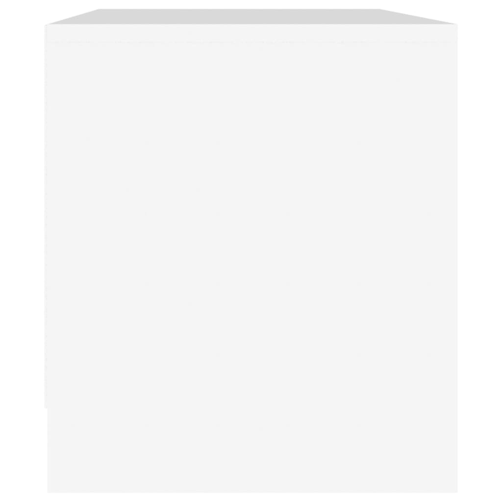 vidaXL TV Cabinet White 90x35x40 cm Engineered Wood