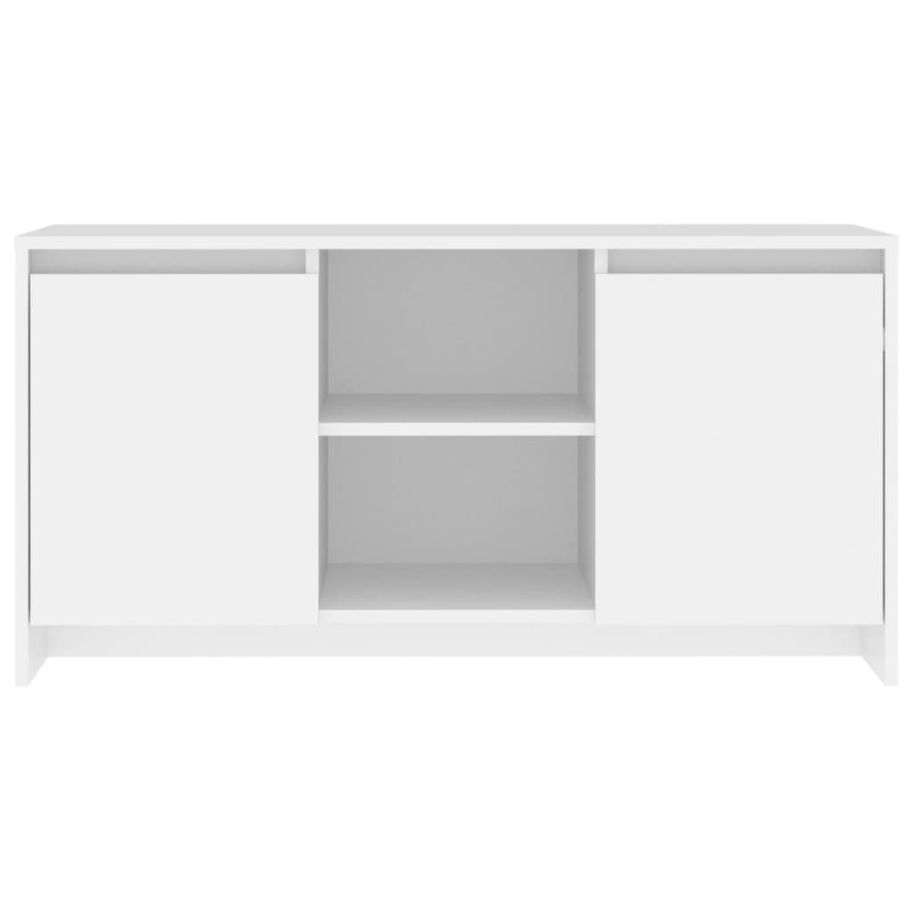 vidaXL TV Cabinet White 102x37.5x52.5 cm Engineered Wood