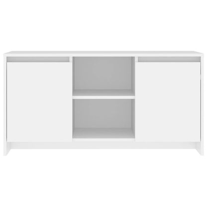 vidaXL TV Cabinet White 102x37.5x52.5 cm Engineered Wood