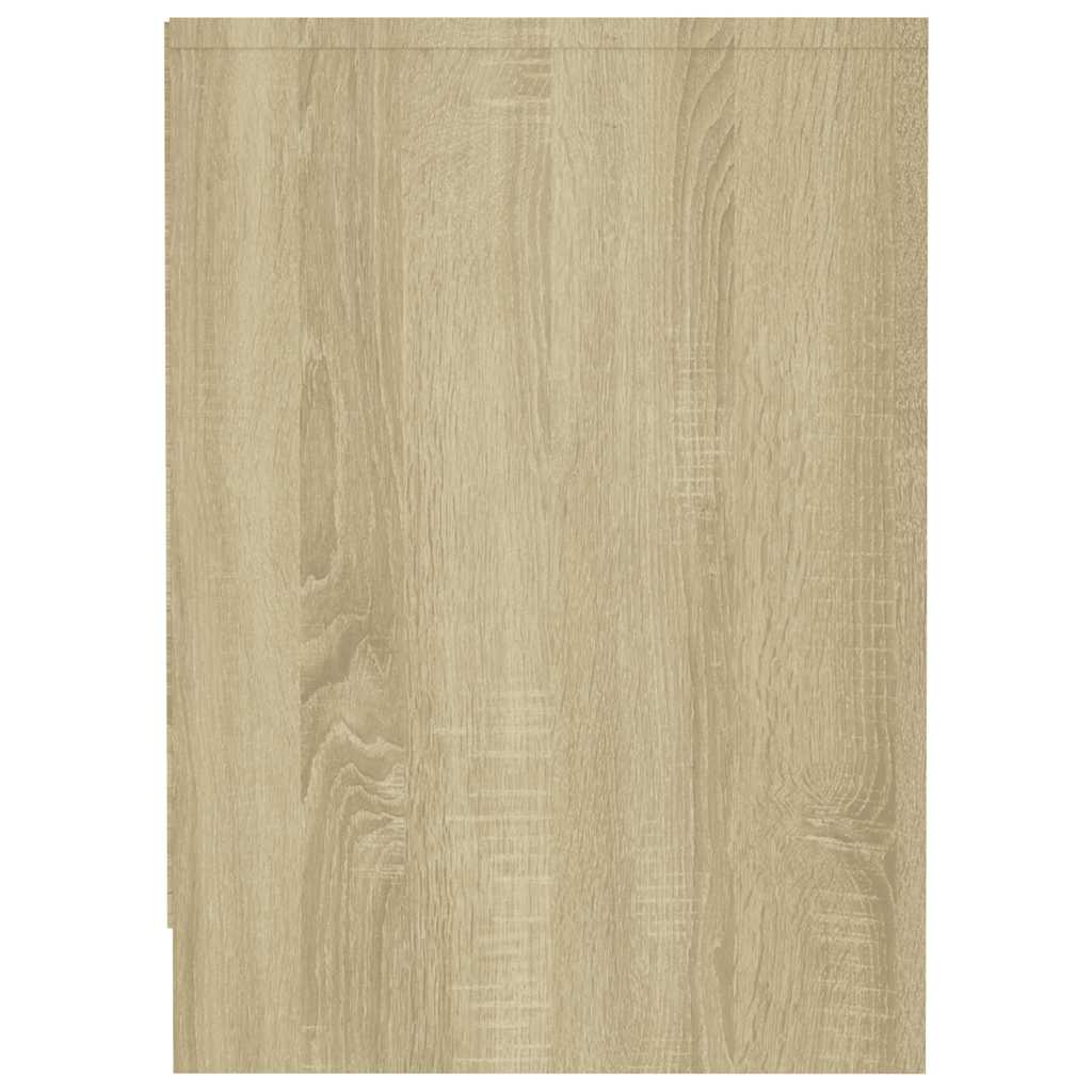 vidaXL TV Cabinet Sonoma Oak 102x37.5x52.5 cm Engineered Wood