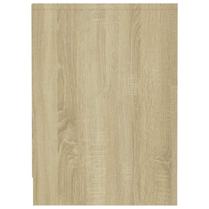 vidaXL TV Cabinet Sonoma Oak 102x37.5x52.5 cm Engineered Wood