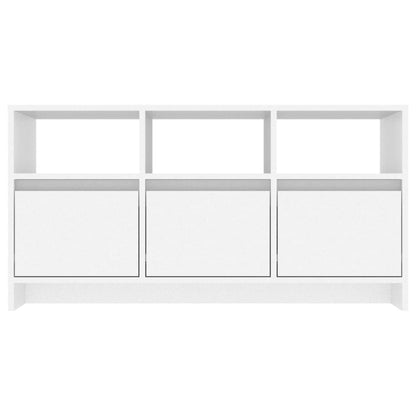 vidaXL TV Cabinet White 102x37.5x52.5 cm Engineered Wood