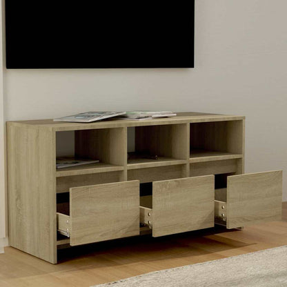 vidaXL TV Cabinet Sonoma Oak 102x37,5x52,5 cm Engineered Wood