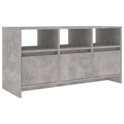 vidaXL TV Cabinet Concrete Grey 102x37.5x52.5 cm Engineered Wood