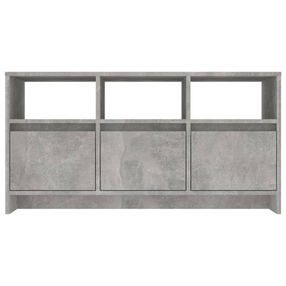 vidaXL TV Cabinet Concrete Grey 102x37.5x52.5 cm Engineered Wood