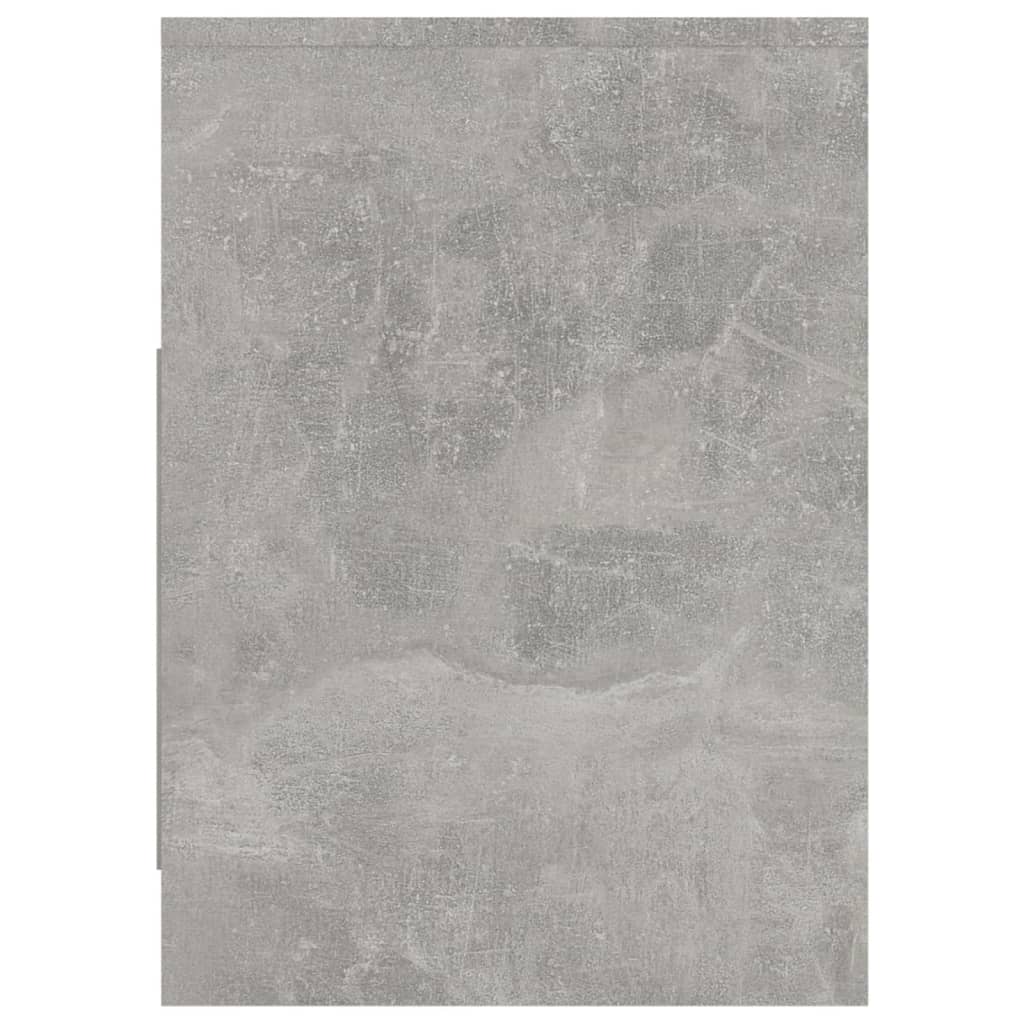 vidaXL TV Cabinet Concrete Grey 102x37.5x52.5 cm Engineered Wood