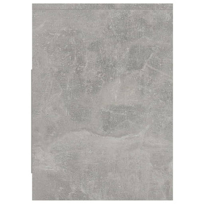 vidaXL TV Cabinet Concrete Grey 102x37.5x52.5 cm Engineered Wood