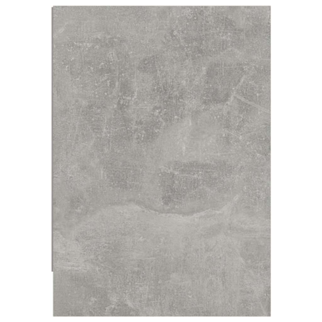 vidaXL TV Cabinet Concrete Grey 146,5x35x50 cm Engineered Wood