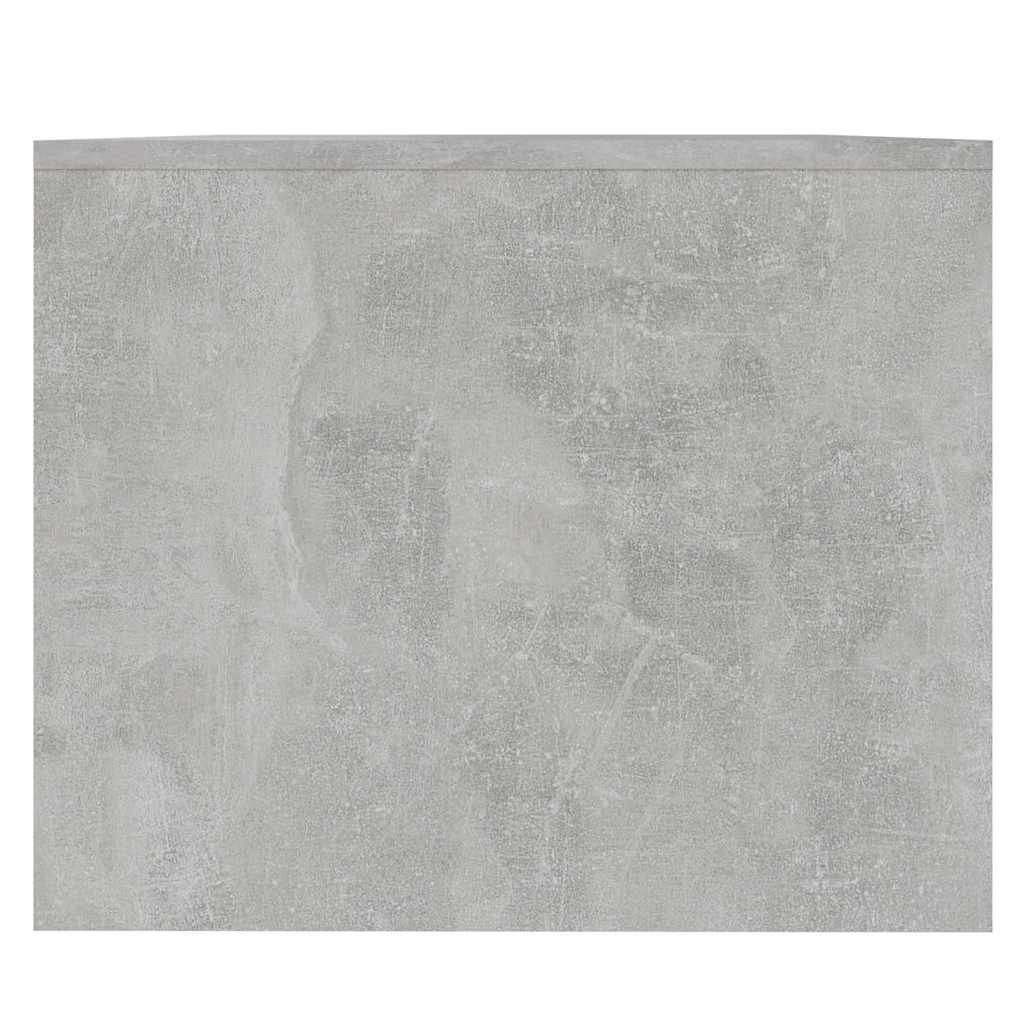 vidaXL Coffee Table Concrete Grey 90x50x41,5 cm Engineered Wood