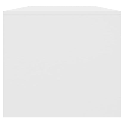 vidaXL Coffee Table White 102x50x45 cm Engineered Wood