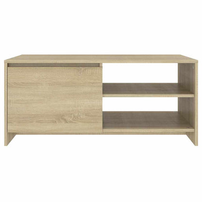 vidaXL Coffee Table Sonoma Oak 102x50x45 cm Engineered Wood