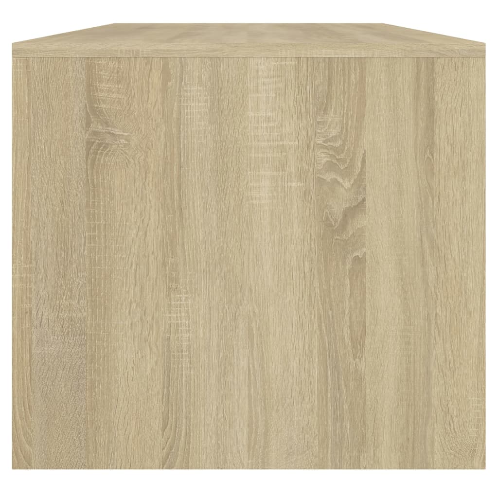 vidaXL Coffee Table Sonoma Oak 102x50x45 cm Engineered Wood