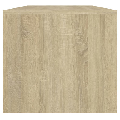 vidaXL Coffee Table Sonoma Oak 102x50x45 cm Engineered Wood