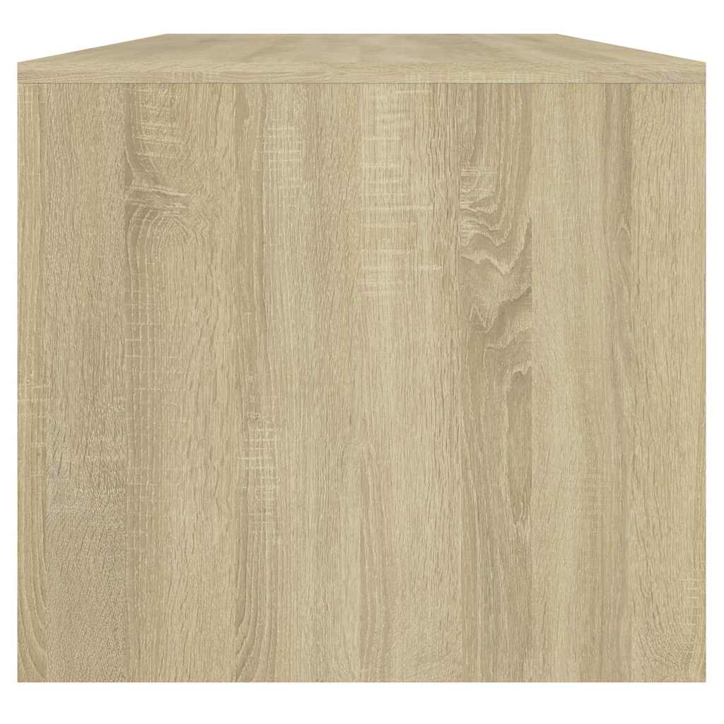 vidaXL Coffee Table Sonoma Oak 102x50x45 cm Engineered Wood