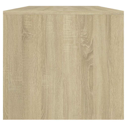vidaXL Coffee Table Sonoma Oak 102x50x45 cm Engineered Wood