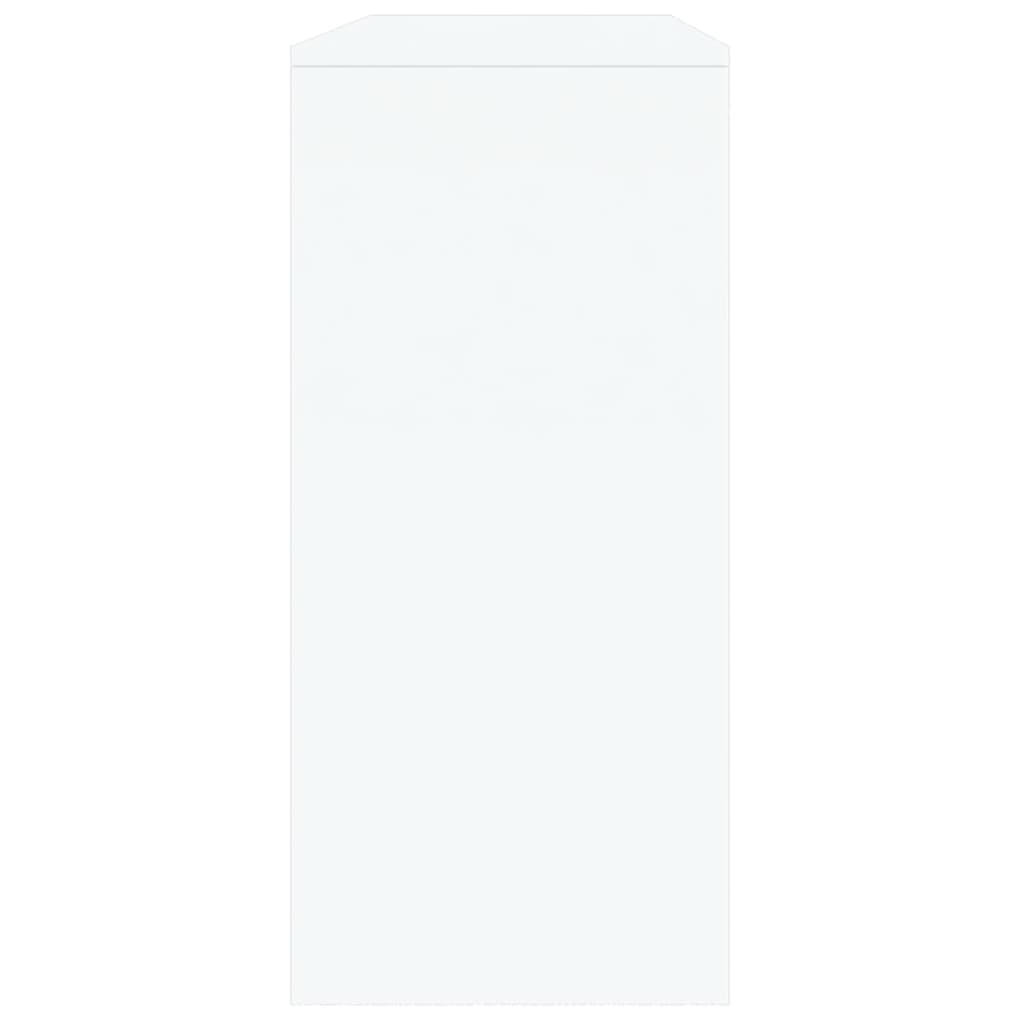 vidaXL Console Table White 100x35x76.5 cm Engineered Wood