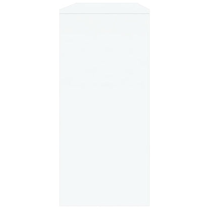 vidaXL Console Table White 100x35x76.5 cm Engineered Wood