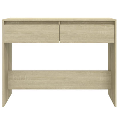 vidaXL Console Table Sonoma Oak 100x35x76.5 cm Engineered Wood