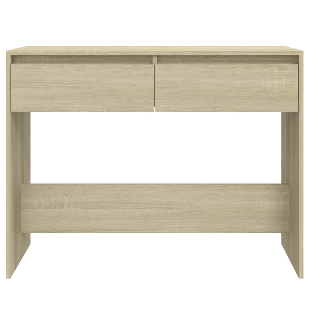 vidaXL Console Table Sonoma Oak 100x35x76,5 cm Engineered Wood