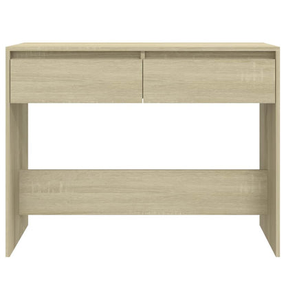 vidaXL Console Table Sonoma Oak 100x35x76,5 cm Engineered Wood