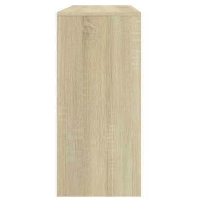 vidaXL Console Table Sonoma Oak 100x35x76,5 cm Engineered Wood