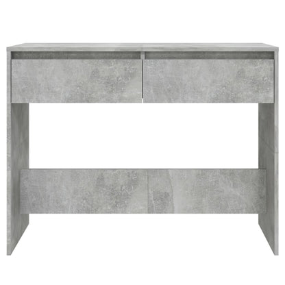 vidaXL Console Table Concrete Grey 100x35x76.5 cm Engineered Wood