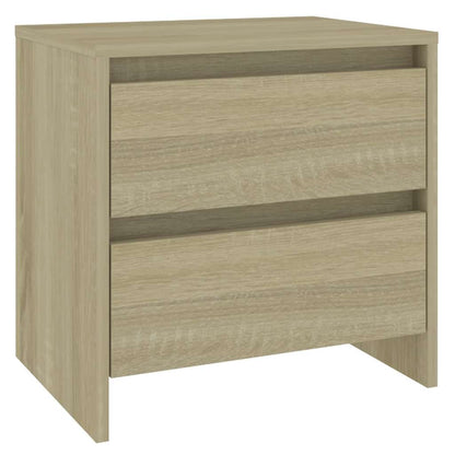 vidaXL Bedside Cabinet Sonoma Oak 45x34,5x44,5 cm Engineered Wood