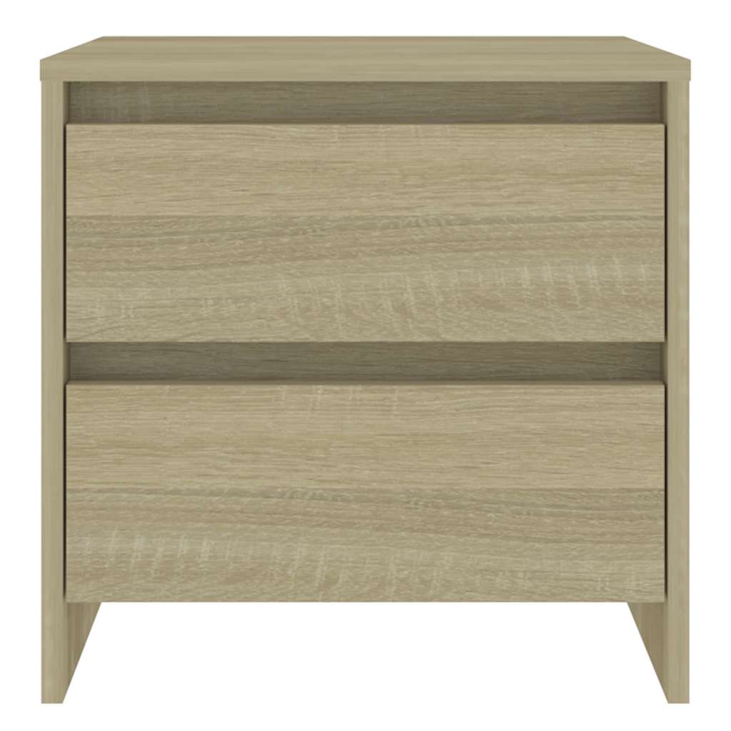 vidaXL Bedside Cabinet Sonoma Oak 45x34,5x44,5 cm Engineered Wood