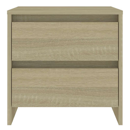 vidaXL Bedside Cabinet Sonoma Oak 45x34,5x44,5 cm Engineered Wood