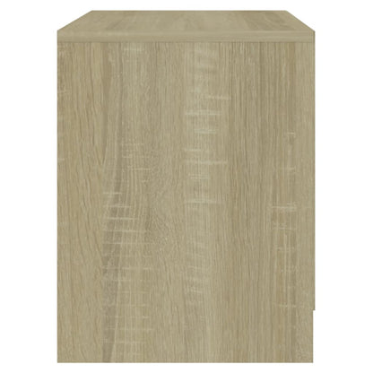 vidaXL Bedside Cabinet Sonoma Oak 45x34.5x44.5 cm Engineered Wood