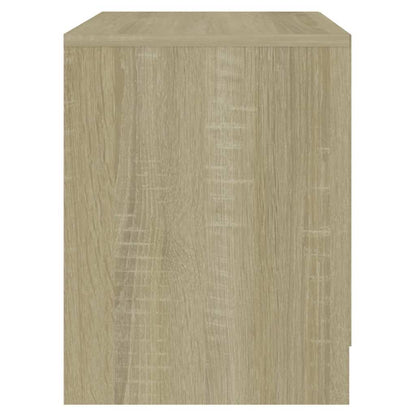 vidaXL Bedside Cabinet Sonoma Oak 45x34,5x44,5 cm Engineered Wood