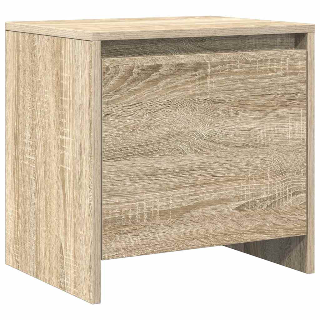 vidaXL Bedside Cabinet Sonoma Oak 45x34x44.5 cm Engineered Wood