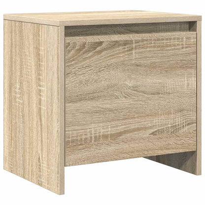vidaXL Bedside Cabinet Sonoma Oak 45x34x44.5 cm Engineered Wood