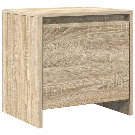 vidaXL Bedside Cabinet Sonoma Oak 45x34x44.5 cm Engineered Wood