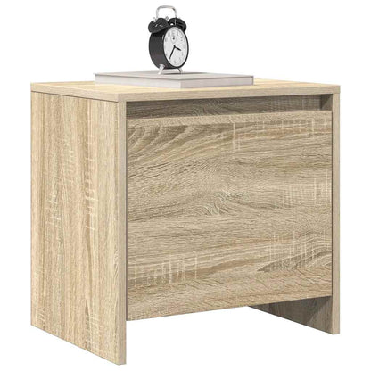 vidaXL Bedside Cabinet Sonoma Oak 45x34x44.5 cm Engineered Wood