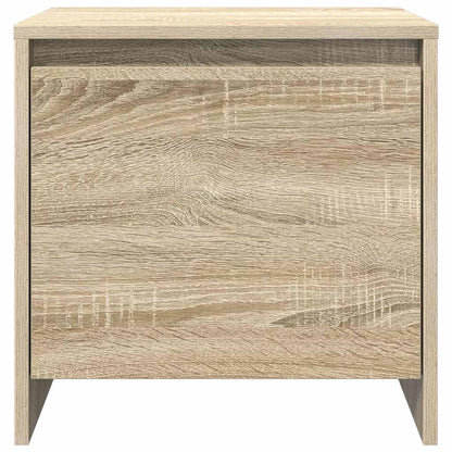 vidaXL Bedside Cabinet Sonoma Oak 45x34x44,5 cm Engineered Wood