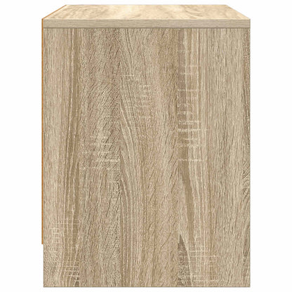 vidaXL Bedside Cabinet Sonoma Oak 45x34x44,5 cm Engineered Wood