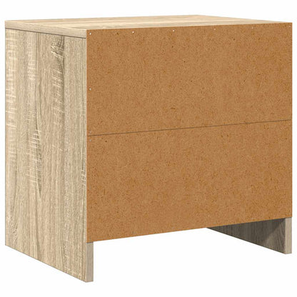 vidaXL Bedside Cabinet Sonoma Oak 45x34x44.5 cm Engineered Wood