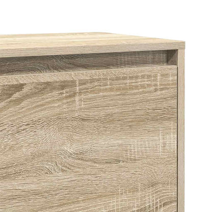 vidaXL Bedside Cabinet Sonoma Oak 45x34x44.5 cm Engineered Wood