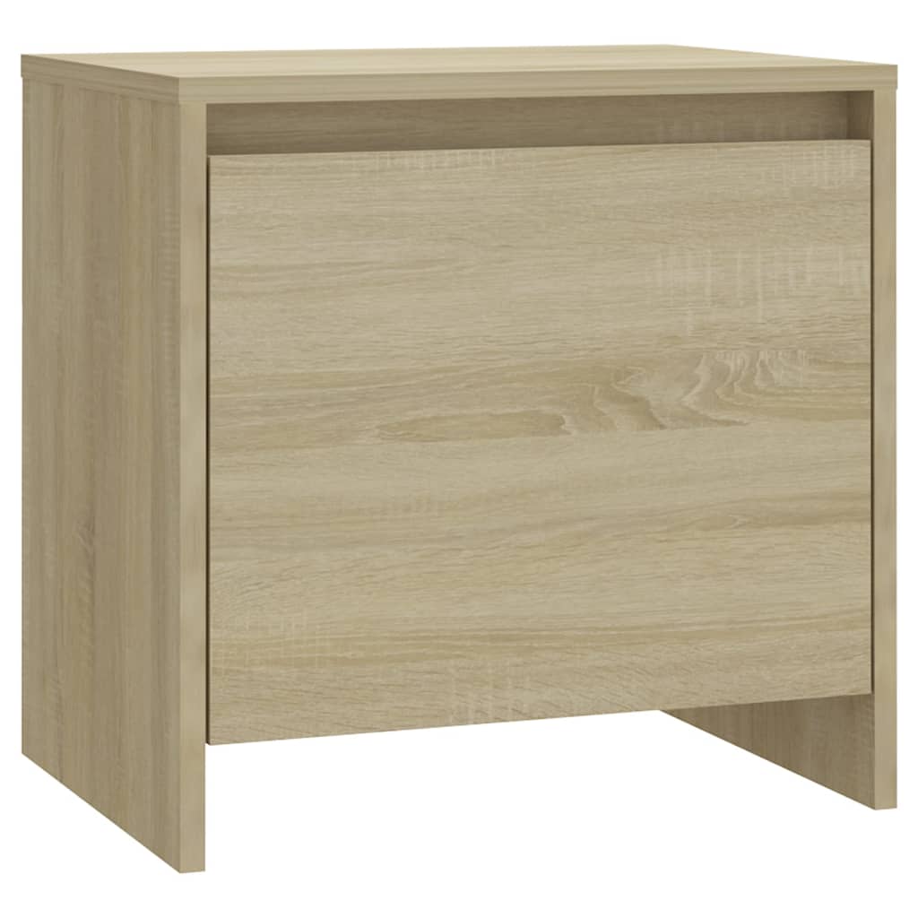 vidaXL Bedside Cabinets 2 pcs Sonoma Oak 45x34x44.5 cm Engineered Wood