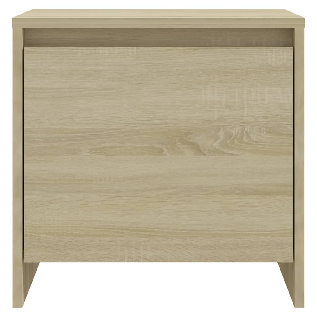 vidaXL Bedside Cabinets 2 pcs Sonoma Oak 45x34x44.5 cm Engineered Wood