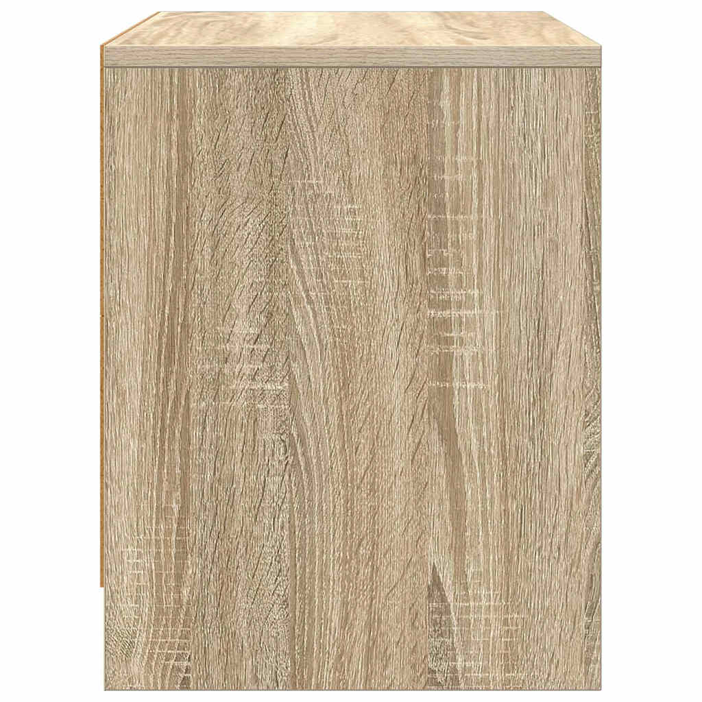vidaXL Bedside Cabinets 2 pcs Sonoma Oak 45x34x44,5 cm Engineered Wood