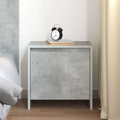 vidaXL Bedside Cabinet Concrete Grey 45x34x44.5 cm Engineered Wood