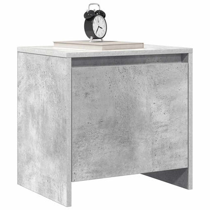 vidaXL Bedside Cabinet Concrete Grey 45x34x44.5 cm Engineered Wood