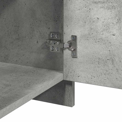 vidaXL Bedside Cabinets 2 pcs Concrete Grey 45x34x44.5 cm
