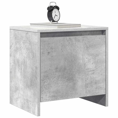 vidaXL Bedside Cabinets 2 pcs Concrete Grey 45x34x44.5 cm Engineered Wood