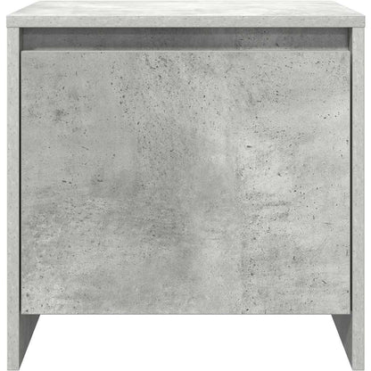 vidaXL Bedside Cabinets 2 pcs Concrete Grey 45x34x44.5 cm Engineered Wood