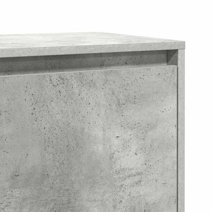 vidaXL Bedside Cabinets 2 pcs Concrete Grey 45x34x44.5 cm Engineered Wood